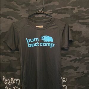 Burn Boot Camp Black Short Sleeve Tee